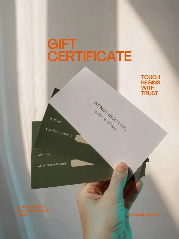WonderBody.pro gift certificates